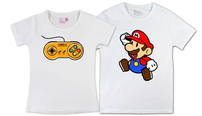 Прикольные футболки: Supermario White